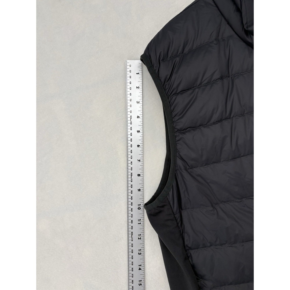 Eddie Bauer 550 Down Puffer Vest Mens Storm Repel Grey Full Zip Size XL - Picture 14 of 16